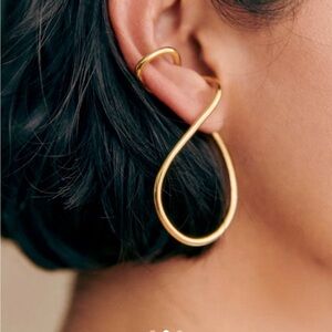 Sezane Tessa earrings gold